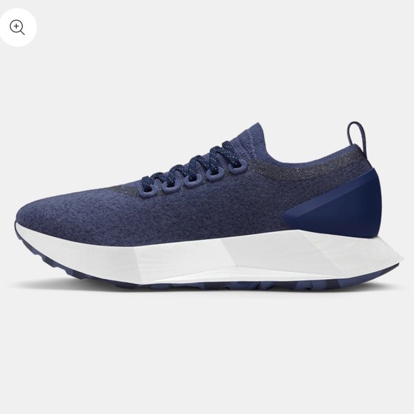 NEW Allbirds Merino Wool Flyer Mizzle in Hazy Indigo Blizzard - Size 8.5 - Picture 3 of 10